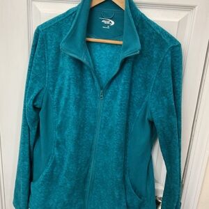 MTA Sport Turquoise Zip-Up Jacket